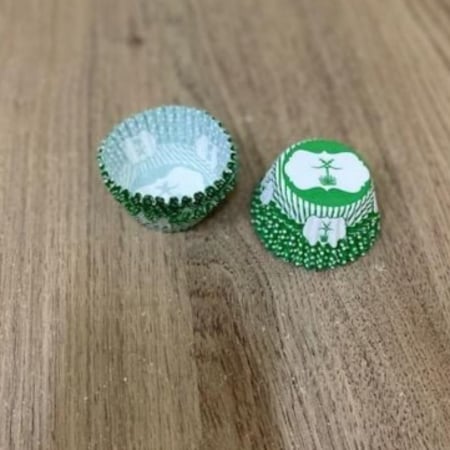 كرت علب كب كيك ورقية اليوم الوطني 48 حبة