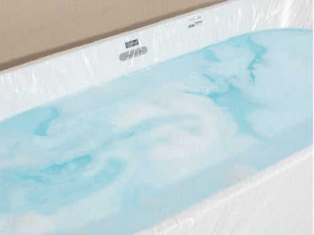 درزن كيس البانيو الآمن والصحي