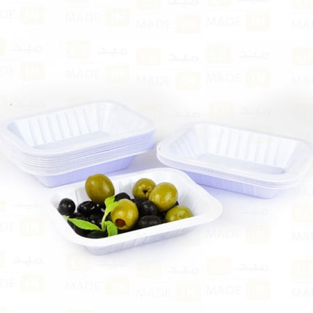 كرتون صحون بلاستيك صغيرة عدد 1500حبة