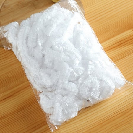 غطاء الاطعمة البلاستيكي 100 حبة