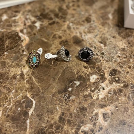 خواتم  24 حبة مشكلة