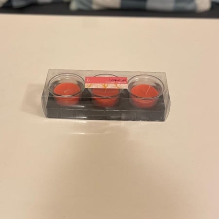 شموع اشكال متعددة