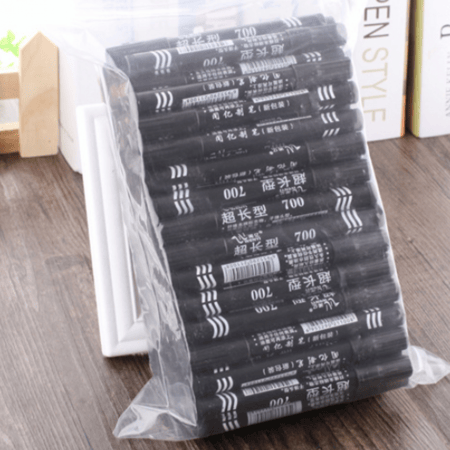 100 قلم ماركر عريض غير قابل للمسح