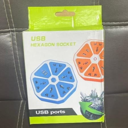 توصيلة كهرباء مع مدخل USB
