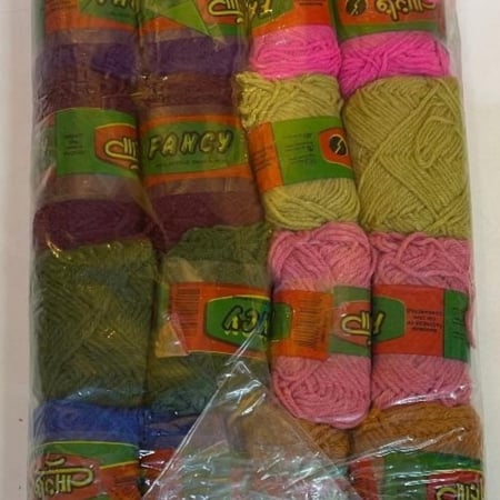 خيوط صوف 16 حبة