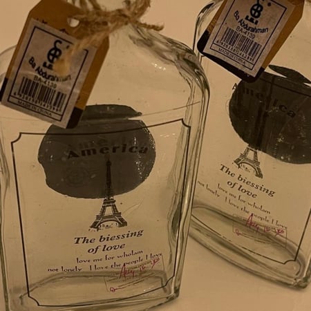 قوارير 250 مل نصف درزن 6 حبات