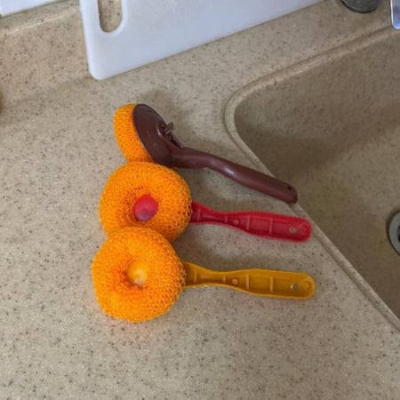 ليفة غسيل  بمقبض