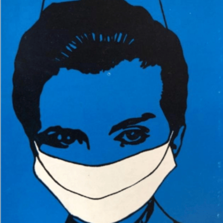 كمامات ورقية طبقتين 100 حبة