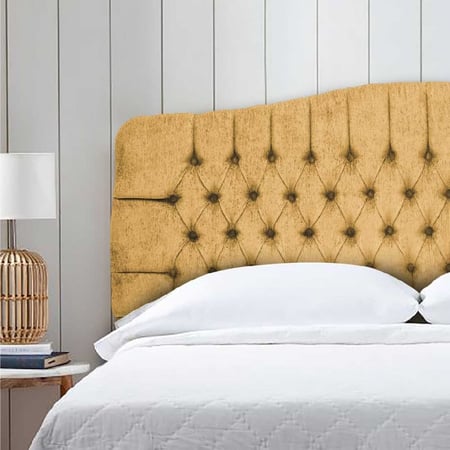 ظهر سرير | مطرز Q5 قماش قطيفة فاخر