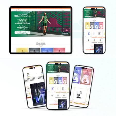 الباقة الفضية - تأسيس وتصميم متجر إلكتروني