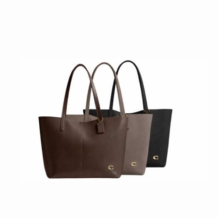Leather North Tote 32