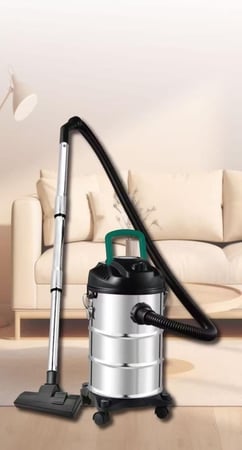 مكنسة كهربائية 20 لتر 1200 واط للتنظيف الجاف والرطب - Lutors