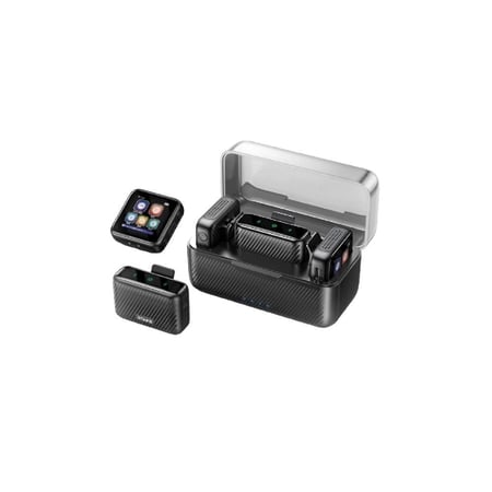 رتاكو - بكج مايكات ميكروفون مع شاشة عرض Micace K9 - اسود