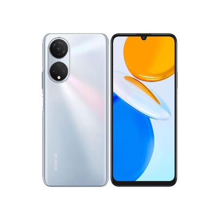 هاتف جوال هونر اكس 7  Honor X بسعة 128 جيجا  4 جيجا رام لون سلفر تمارا