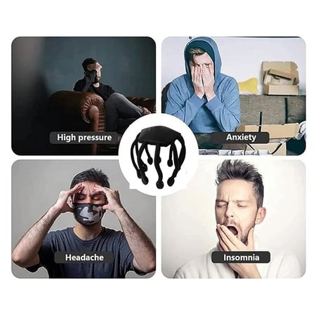 جهاز مساج الرأس اللاسلكي Electric Head Massager