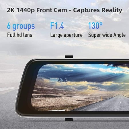 كاميرا سيارة داش كام امامية وخلفية E3 من DDPAI