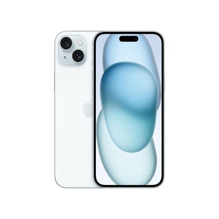 هاتف جوال IPhone 15 plus  ايفون 15 بلس 256 جيجا بايت  لون ازرق