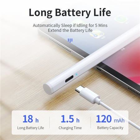 قلم ايباد ذكي - تحكم ورسم من دوكس الداعم لرحة اليد