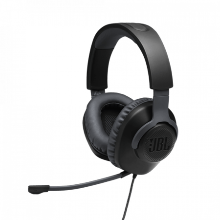سماعة رأس سلكية JBL مع مايك لون أسود للألعاب