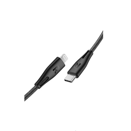 كيبل راف باور ايفون قماش 1.2م