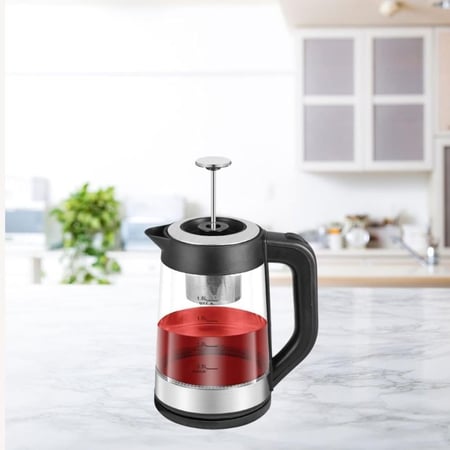 غلاية كهربائية تاتش زجاجية سعة 1.8 لتر -1850 واط DLC-38280