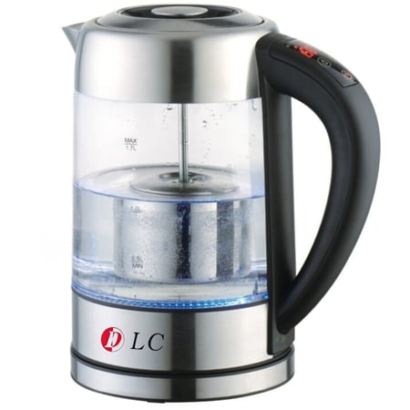 غلاية كهربائية تاتش زجاجية سعة 1.8 لتر -1850 واط DLC-38280