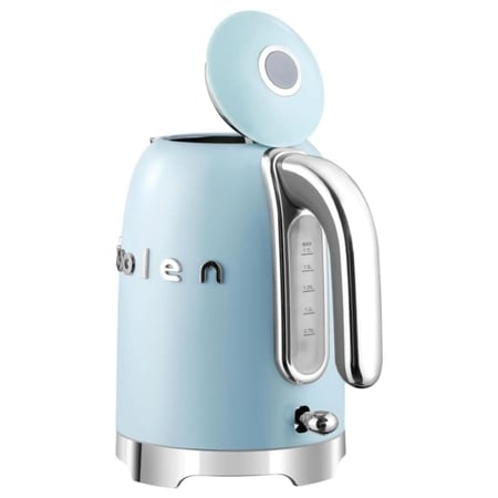 غلايه كهربائيه من كولين اصدار محدود باللون الازرق مع محمصه كهربائيه