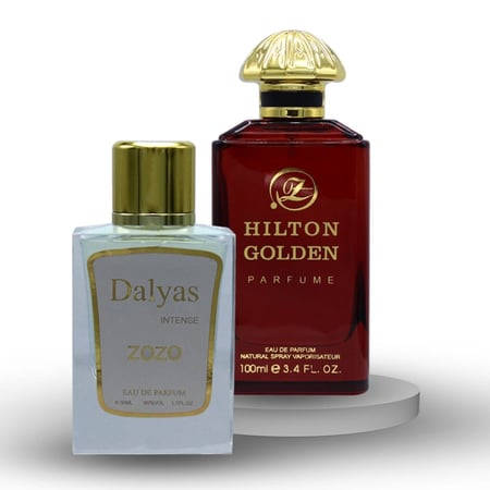 عطر دالياس+عطر هيلتون قولدن