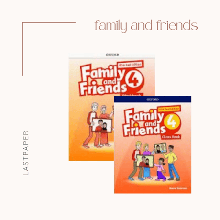 Family and Friends class book & Workbook 4