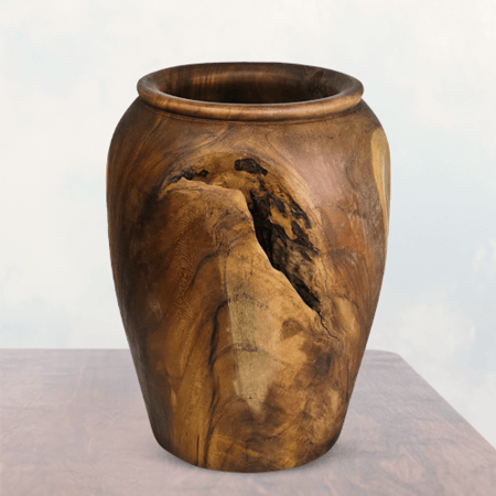 فازات خشبية عصرية لديكورات صالة الجلوس المميزة