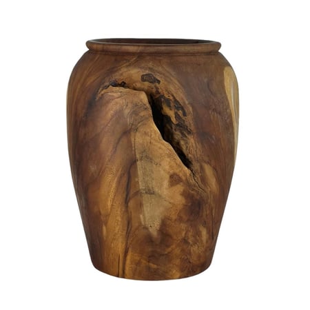 فازات خشبية عصرية لديكورات صالة الجلوس المميزة