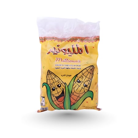 المليونير اصابع الذرة الحلوة كيس كبير 16 حبة