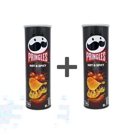 برنجلز بنكهة الفلفل الحار كبير 2x