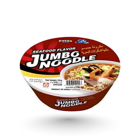 بالدو جامبو نودلز بنكهة المأكولات البحرية 2x