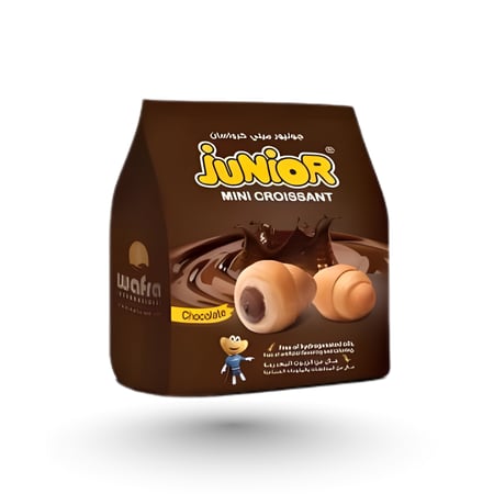 جونيور ميني كرواسون محشي بالشوكولاتة