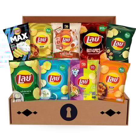 بوكس الليز التايلاندي 9x نكهات