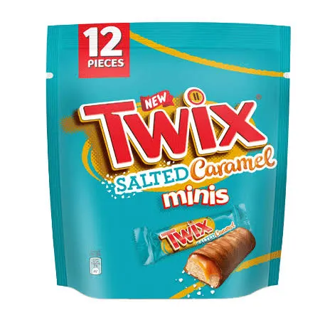 كيس تويكس ميني كراميل مملح 175g