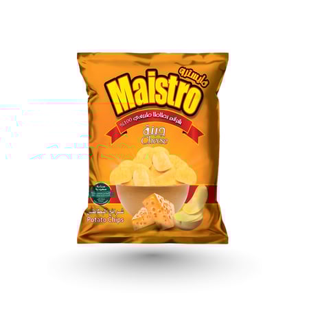 مايسترو شيبس بالجبنة فرنسية كيس كبير 14 حبة