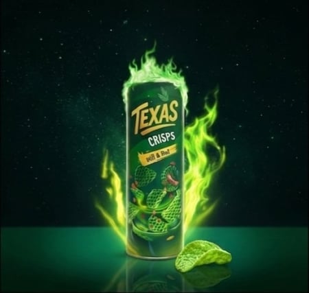 تيكساس كريسبس بنكهة الفلفل والنعناع