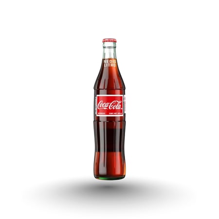 كوكا كولا المكسيكي الأصلي محلاة بقصب السكر