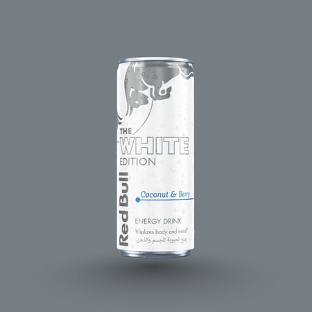 ريدبول جوز الهند والتوت