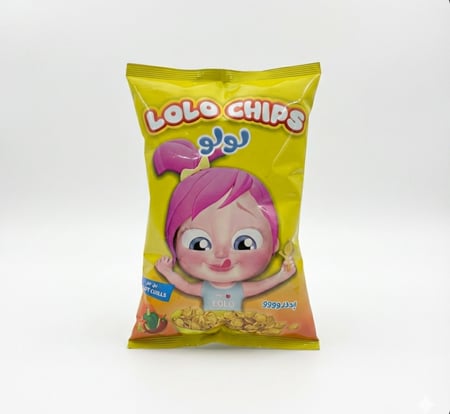 شيبس لولو بنكهة الفلفل والليمون