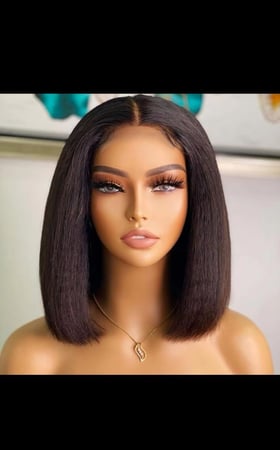 شعر افريقي ناعم فرقه ثابته طول 12