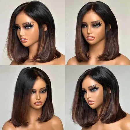 باروكة شعر طبيعي برازيلي