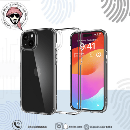 كفر حماية شفاف للايفون 16