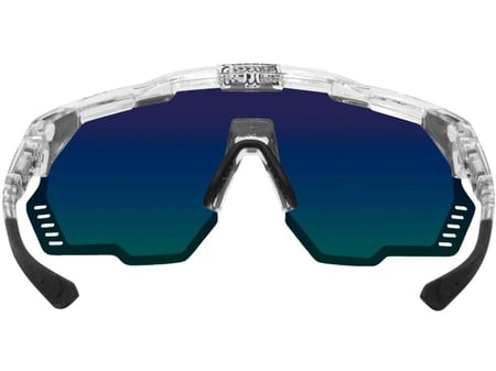 نظارة رياضية SCICON AEROSHADE KUNKEN SUNGLASSES, CRYSTAL GLOSS/MUTIMIRROR BLUE