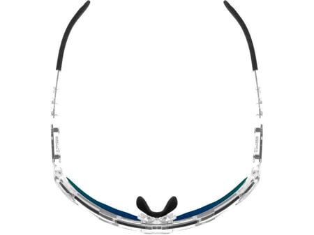 نظارة رياضية SCICON AEROSHADE KUNKEN SUNGLASSES, CRYSTAL GLOSS/MUTIMIRROR BLUE