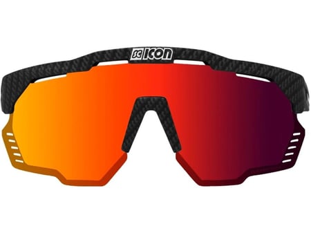 نظارة رياضية SCICON AEROSHADE KUNKEN SUNGLASSES, CRYSTAL GLOSS/MUTIMIRROR BLUE