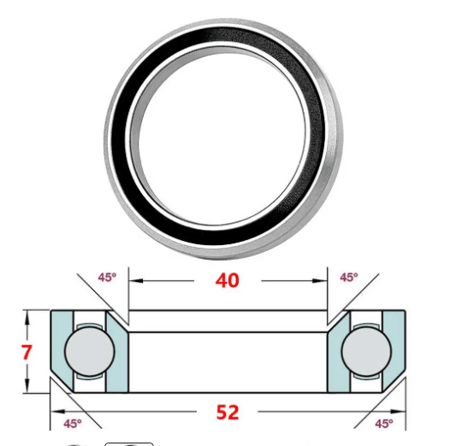 بيرنقات هيد ست (الشوكة)  من سيما | CEMA HEADSET BEARING