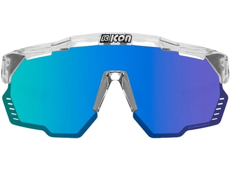 نظارة رياضية SCICON AEROSHADE KUNKEN SUNGLASSES, CRYSTAL GLOSS/MUTIMIRROR BLUE